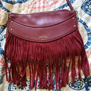 Guess cross body purse.
